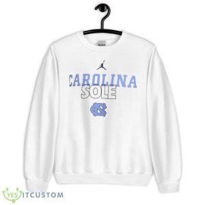North Carolina Tar Heels Jordan On Court Bench Shirt - Unisex Heavy Blend Crewneck Sweatshirt