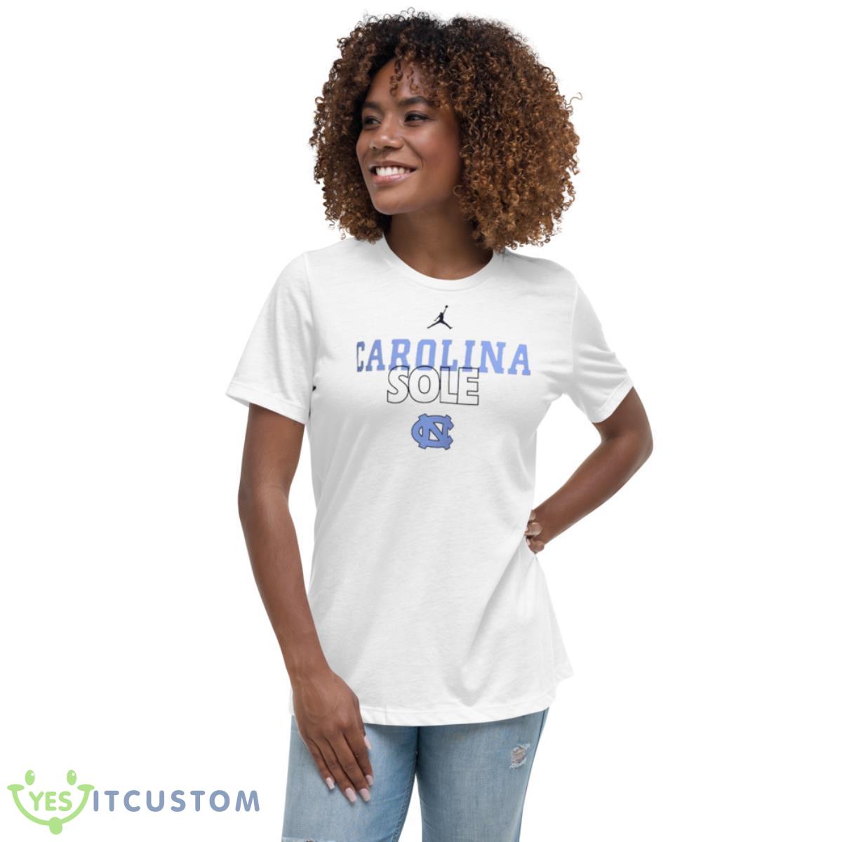 North Carolina Tar Heels Jordan On Court Bench Shirt 5 North Carolina Tar Heels Jordan On Court Bench Shirt - Women's Relaxed Short Sleeve Jersey Tee