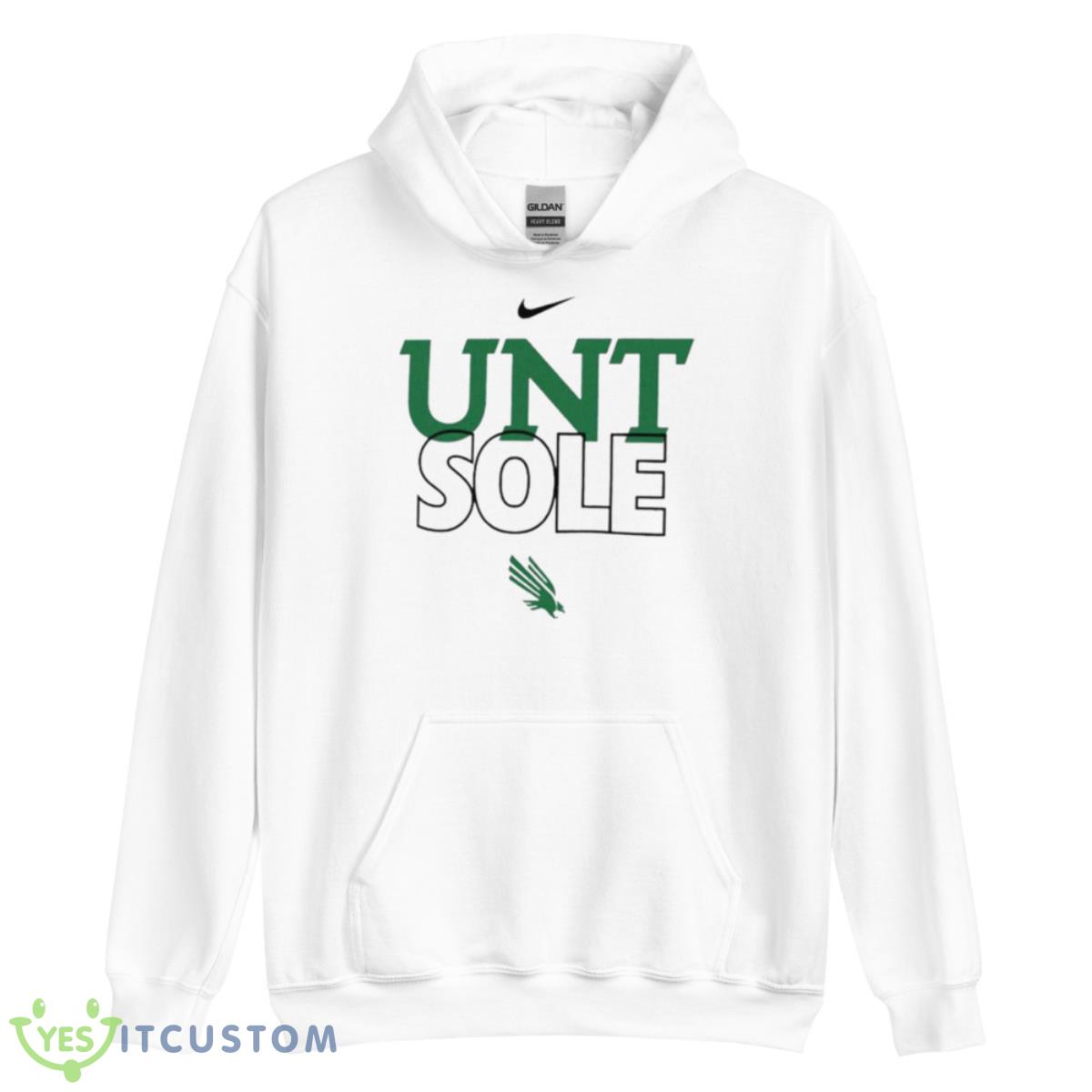 North Texas Mean Green Nike On Court Bench Shirt 11 North Texas Mean Green Nike On Court Bench Shirt - Unisex Heavy Blend Hooded Sweatshirt