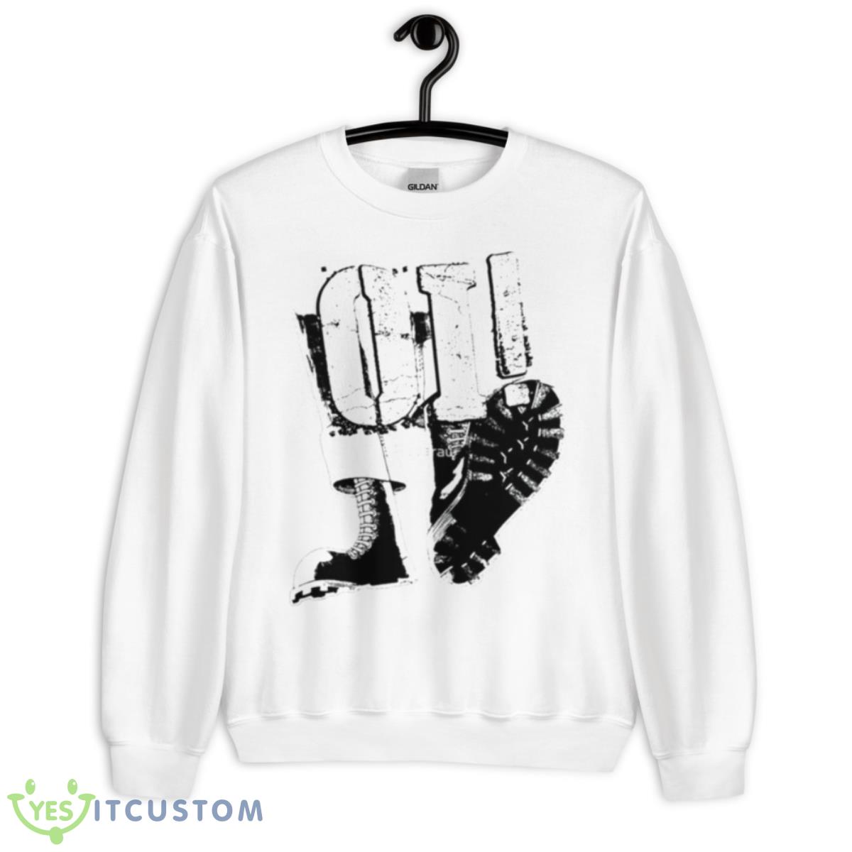 Oi On My Radio Two Tone Shirt 2 Oi On My Radio Two Tone Shirt - Unisex Heavy Blend Crewneck Sweatshirt