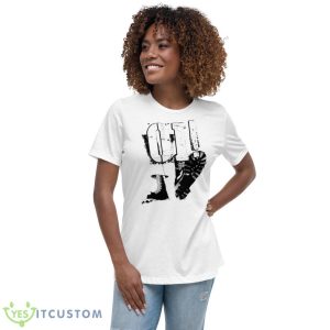 Oi On My Radio Two Tone Shirt 9 Oi On My Radio Two Tone Shirt - Women's Relaxed Short Sleeve Jersey Tee