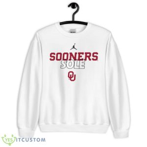 Oklahoma Sooners Jordan On Court Bench Shirt - Unisex Heavy Blend Crewneck Sweatshirt