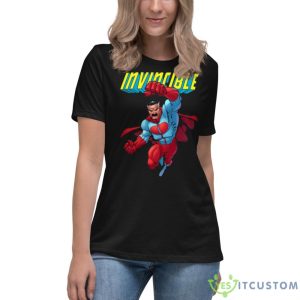 Omni Man From Invincible Cartoon Sshirt 11 Omni Man From Invincible Cartoon Sshirt - Women's Relaxed Short Sleeve Jersey Tee