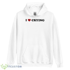 Omweekend I Love Crying Shirt 7 Omweekend I Love Crying Shirt - Unisex Heavy Blend Hooded Sweatshirt