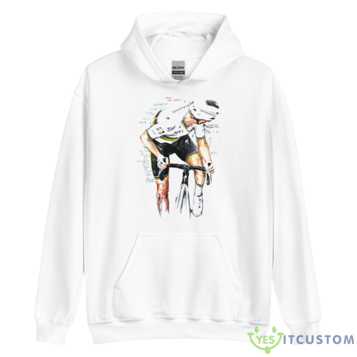 On The Race Mathieu Van Der Poel Bike Shirt 3 On The Race Mathieu Van Der Poel Bike Shirt - Unisex Heavy Blend Hooded Sweatshirt