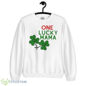 One Lucky Mama St Patricks Day Shirt - Unisex Heavy Blend Crewneck Sweatshirt