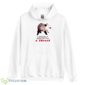 Opossum I Identify As A ThreaShirt - Unisex Heavy Blend Hooded Sweatshirt