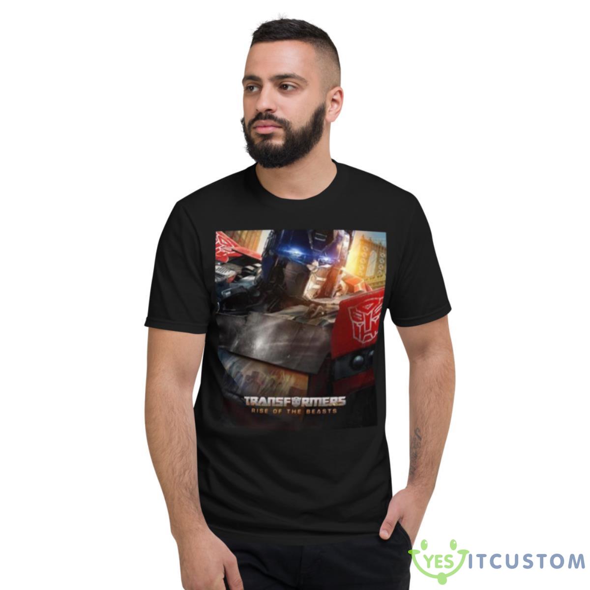 Optimus Prime In Transformers Rise Of The Beasts First Shirt 2 Optimus Prime In Transformers Rise Of The Beasts First Shirt - Short Sleeve T-Shirt