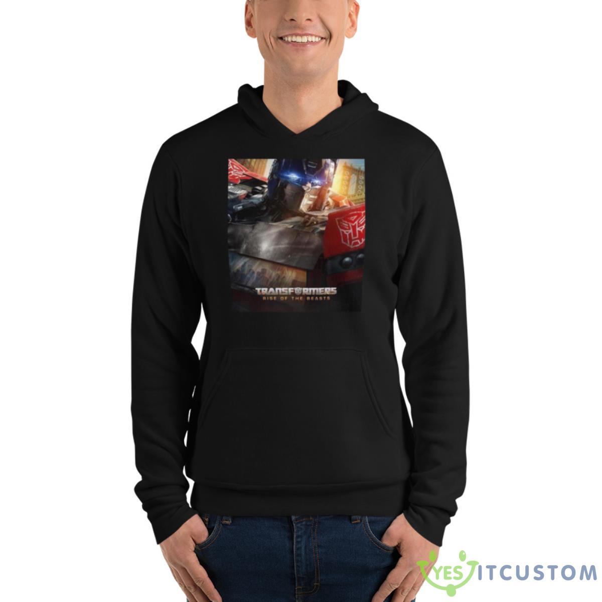 Optimus Prime In Transformers Rise Of The Beasts First Shirt 4 Optimus Prime In Transformers Rise Of The Beasts First Shirt - Unisex Fleece Pullover Hoodie