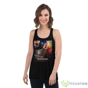 Optimus Prime In Transformers Rise Of The Beasts First Shirt 10 Optimus Prime In Transformers Rise Of The Beasts First Shirt - Women's Flowy Racerback Tank