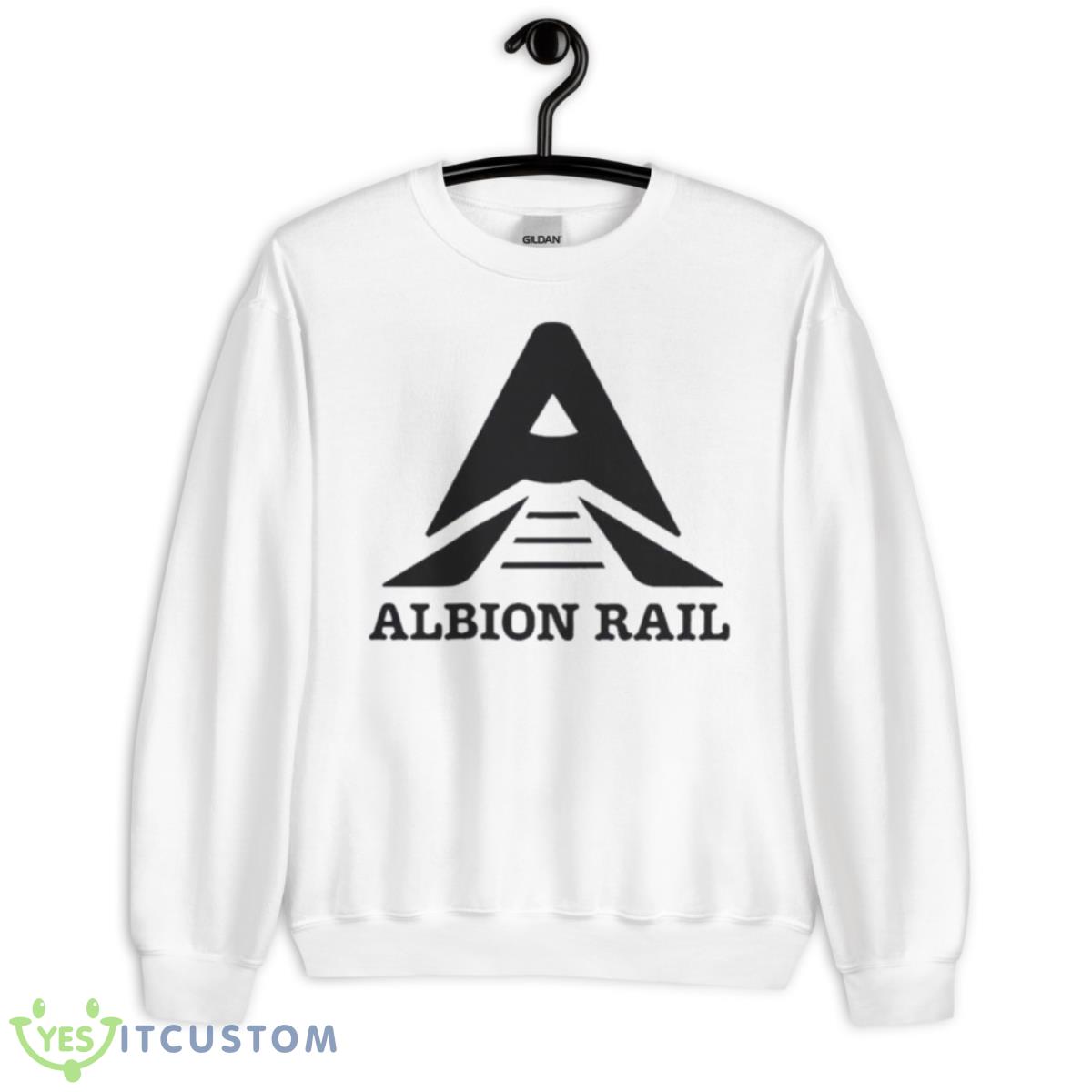 Original Unprepared Casters Shop Albion Rail Shirt 11 Original Unprepared Casters Shop Albion Rail Shirt - Unisex Heavy Blend Crewneck Sweatshirt