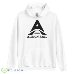 Original Unprepared Casters Shop Albion Rail Shirt 7 Original Unprepared Casters Shop Albion Rail Shirt - Unisex Heavy Blend Hooded Sweatshirt