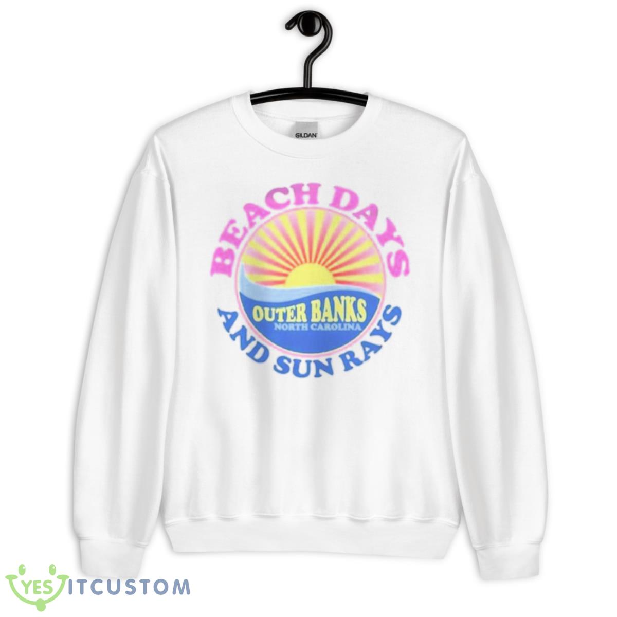 Outer Banks Beach Days And Sun Rays Shirt 2 Outer Banks Beach Days And Sun Rays Shirt - Unisex Heavy Blend Crewneck Sweatshirt
