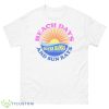Outer Banks Beach Days And Sun Rays Shirt - 500 Men’s Classic Tee Gildan
