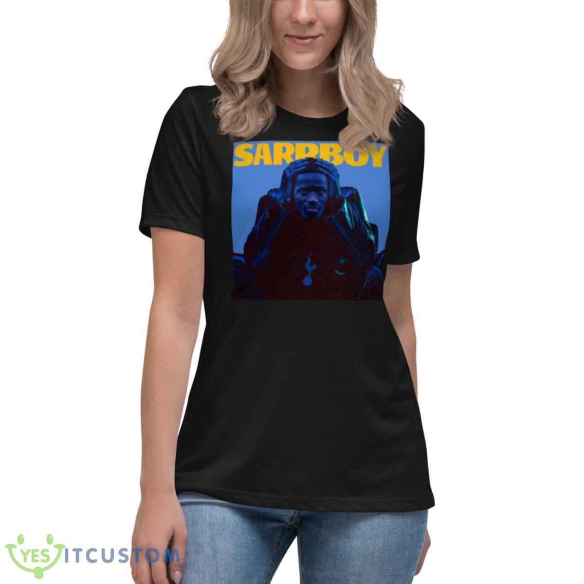 Pape Sarr Sarrboy Tottenham Hotspur Shirt 6 Pape Sarr Sarrboy Tottenham Hotspur Shirt - Women's Relaxed Short Sleeve Jersey Tee