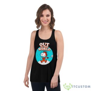 Peanuts Out Of This World Shirt 10 Peanuts Out Of This World Shirt - Women's Flowy Racerback Tank