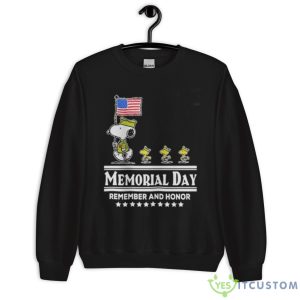 Peanuts Snoopy Memorial Day Remember And Honor Shirt 6 Peanuts Snoopy Memorial Day Remember And Honor Shirt - Unisex Crewneck Sweatshirt