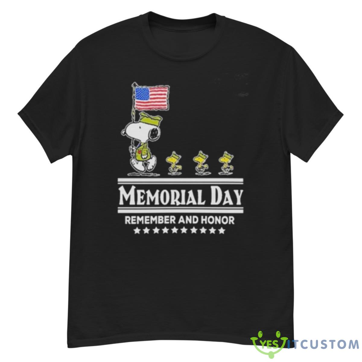 Peanuts Snoopy Memorial Day Remember And Honor Shirt 8 Peanuts Snoopy Memorial Day Remember And Honor Shirt - G500 Men’s Classic T-Shirt
