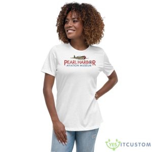 Pearl Harbor Aviation Museum Logo Shirt - Women's Relaxed Short Sleeve Jersey Tee