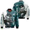 Philadelphia Eagles Jack Skellington And Zero Bomber Jacket Product Photo 1