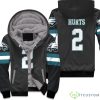 Philadelphia Eagles Jalen Hurts 2 Nfl Black Inspired Style Hoodie 3D Product Photo 1
