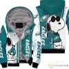 Philadelphia Eagles Snoopy Lover 3D Printed Hoodie Product Photo 1