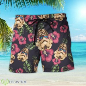 Pineapple Pineapple Trooper Summer Button Down Shirt Tropical Themed Gift Ideas 8 Pineapple Pineapple Trooper Summer Button Down Shirt Tropical Themed Gift Ideas Product Photo 2
