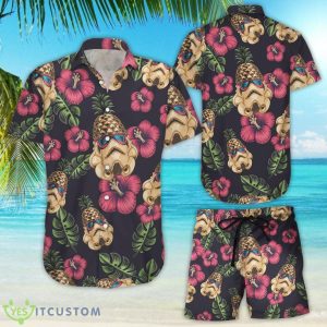 Pineapple Pineapple Trooper Summer Button Down Shirt Tropical Themed Gift Ideas Product Photo 1