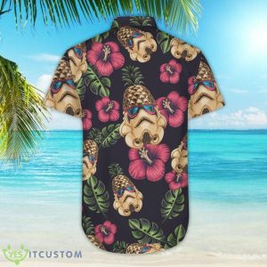 Pineapple Pineapple Trooper Summer Button Down Shirt Tropical Themed Gift Ideas 11 Pineapple Pineapple Trooper Summer Button Down Shirt Tropical Themed Gift Ideas Product Photo 5