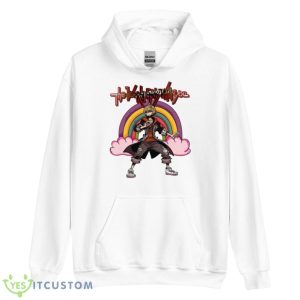 Pink Clouds Neo The World Ends With You Rindo Shirt - Unisex Heavy Blend Hooded Sweatshirt