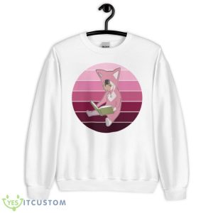 Pino From Ergo Proxy Pino Reading A Book Shirt - Unisex Heavy Blend Crewneck Sweatshirt