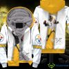 Pittsburgh Steelers Ben Roethlisberger Signed 3d Hoodie Product Photo 1