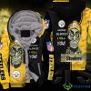 Pittsburgh Steelers NFL Haters Silence 3d Hoodie Product Photo 1