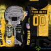 Pittsburgh Steelers NFL Haters Silence Personalized Hoodie 3D Product Photo 1