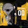 Pittsburgh Steelers One Nation Under God Great Players NFL Personalized Hoodie 3D Product Photo 1