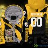 Pittsburgh Steelers Personalized Cat Stick Out Tongue To All My Haters 2023 NFL Hoodie 3D Product Photo 1