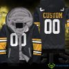 Pittsburgh Steelers Personalized Custom Game Black Inspired Style Hoodie 3D Product Photo 1