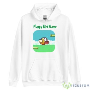 Pixel Art Flappy Bird Game Shirt - Unisex Heavy Blend Hooded Sweatshirt