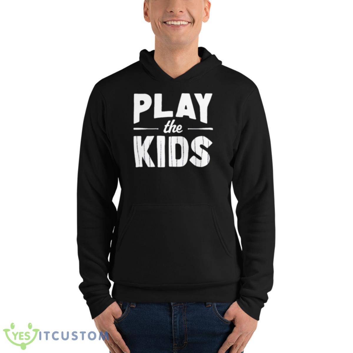 Play The Kids NY Yankees Baseball Shirt 4 Play The Kids NY Yankees Baseball Shirt - Unisex Fleece Pullover Hoodie