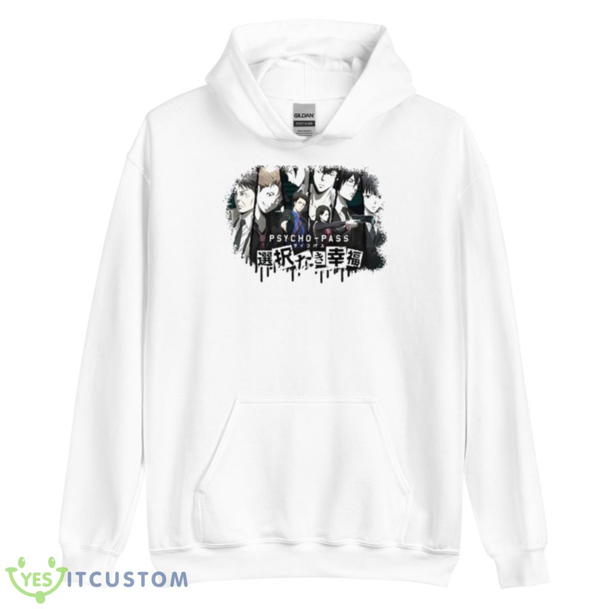 Plot Characters Of Psycho Pass Shirt 11 Plot Characters Of Psycho Pass Shirt - Unisex Heavy Blend Hooded Sweatshirt