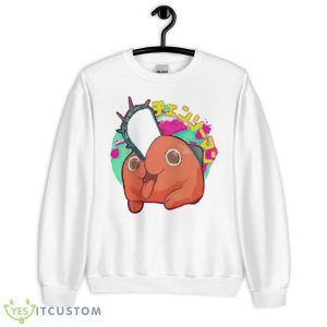 Pochita Chainsaw Shirt - Unisex Heavy Blend Crewneck Sweatshirt