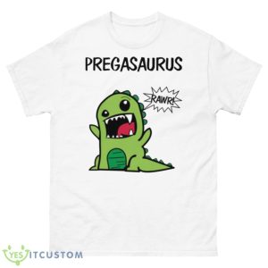 Pregasaurus Rawr Dinosaur Shirt - 500 Men’s Classic Tee Gildan