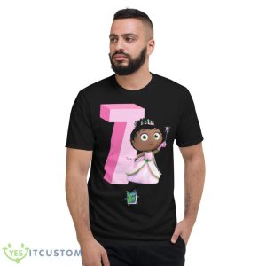 Princess Presto Number Seven Super Why Shirt 7 Princess Presto Number Seven Super Why Shirt - Short Sleeve T-Shirt