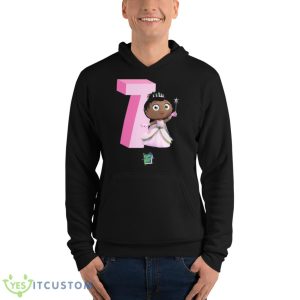Princess Presto Number Seven Super Why Shirt 9 Princess Presto Number Seven Super Why Shirt - Unisex Fleece Pullover Hoodie