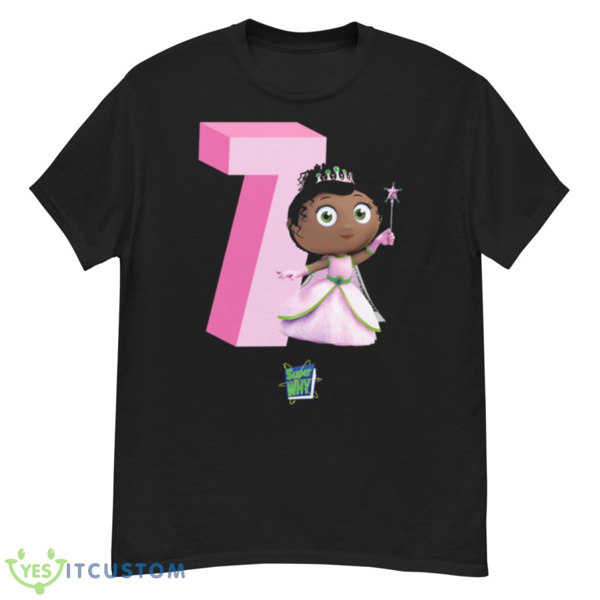 Princess Presto Number Seven Super Why Shirt 12 Princess Presto Number Seven Super Why Shirt - G500 Men’s Classic T-Shirt
