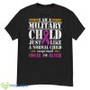 Proud Patriotic Military Brat Military Child Month Purple Up Shirt - G500 Men’s Classic T-Shirt