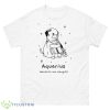 Pug Dog Aquarius Zodiac Sign Astrology Shirt - 500 Men’s Classic Tee Gildan