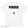 Purdue Boilermakers Purdue Sole Shirt - 500 Men’s Classic Tee Gildan