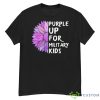 Purple Up Military Child Sunflower Military Brats Month Shirt - G500 Men’s Classic T-Shirt