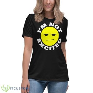Queen Villain I’m Not Excited Shirt 11 Queen Villain I’m Not Excited Shirt - Women's Relaxed Short Sleeve Jersey Tee